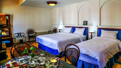 اتاق دو تخته تویین هتل کریاس اصفهان